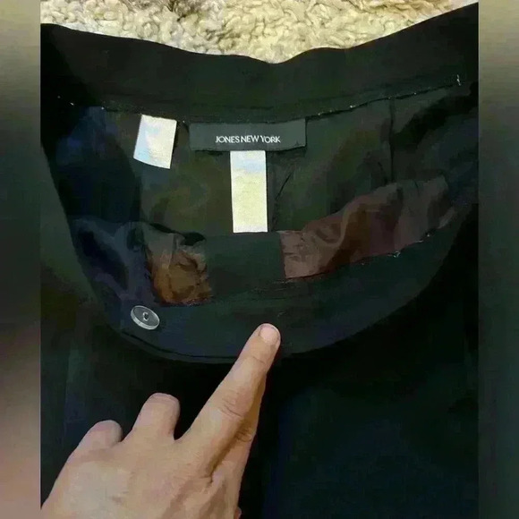 Jones New York size 8 dress pants fully lined with 2 front pockets (T128) - Picture 7 of 14